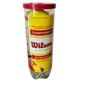 Wilson Tennis Balls New in Package 3 Yellow Sports or Dog Toy